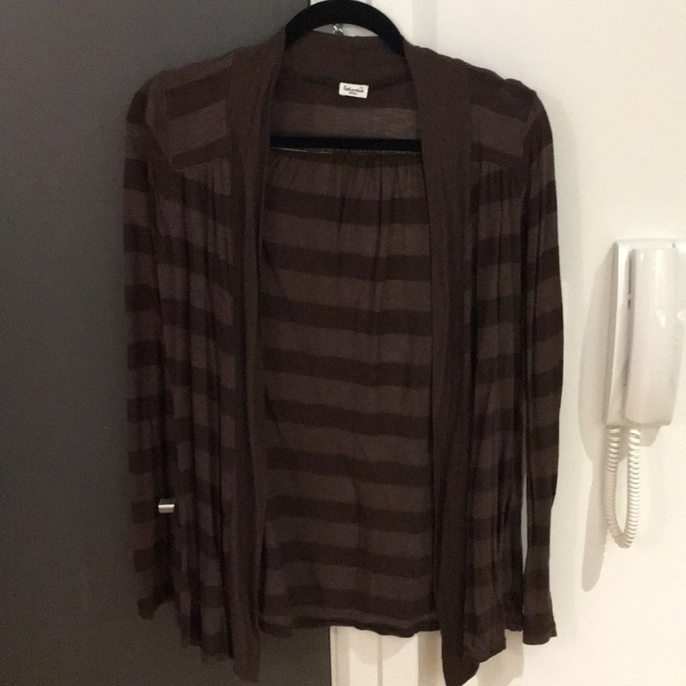 Splendid Striped Cardigan